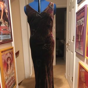 Ralph Lauren velvet dress new with tags size 10